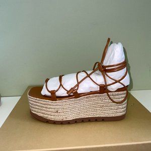 Michael Kors Mabal Runway Leather Sandals